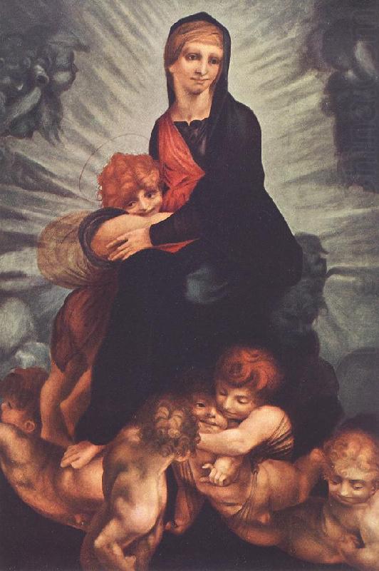 Madonna and Child with Putti, Rosso Fiorentino